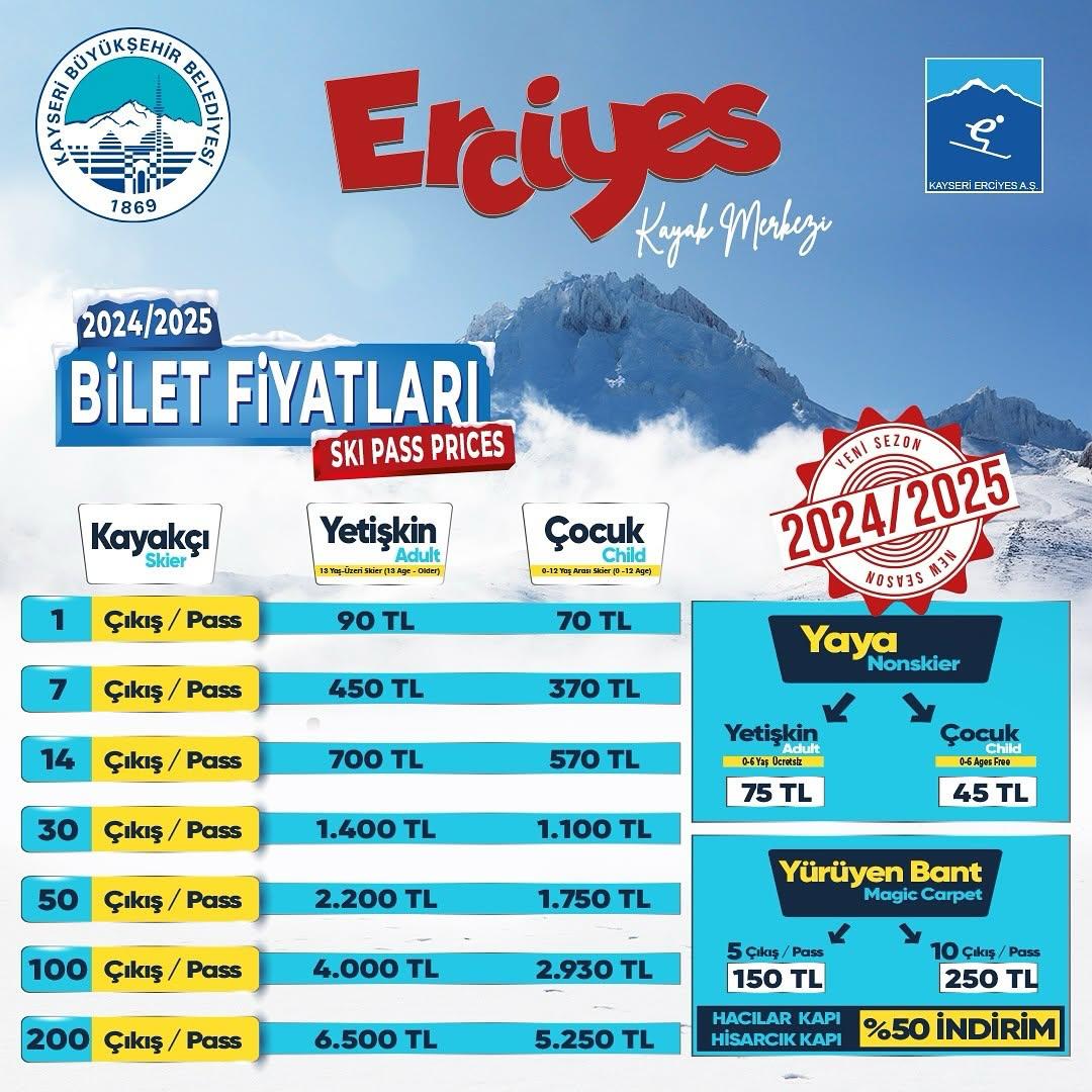 Erciyes Kayak Eğitimi